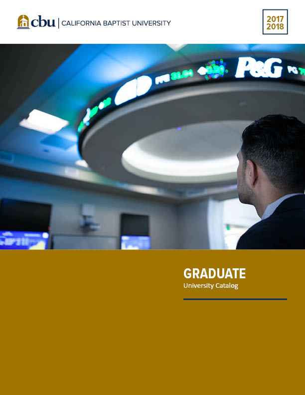 Academics University Catalogs InsideCBU